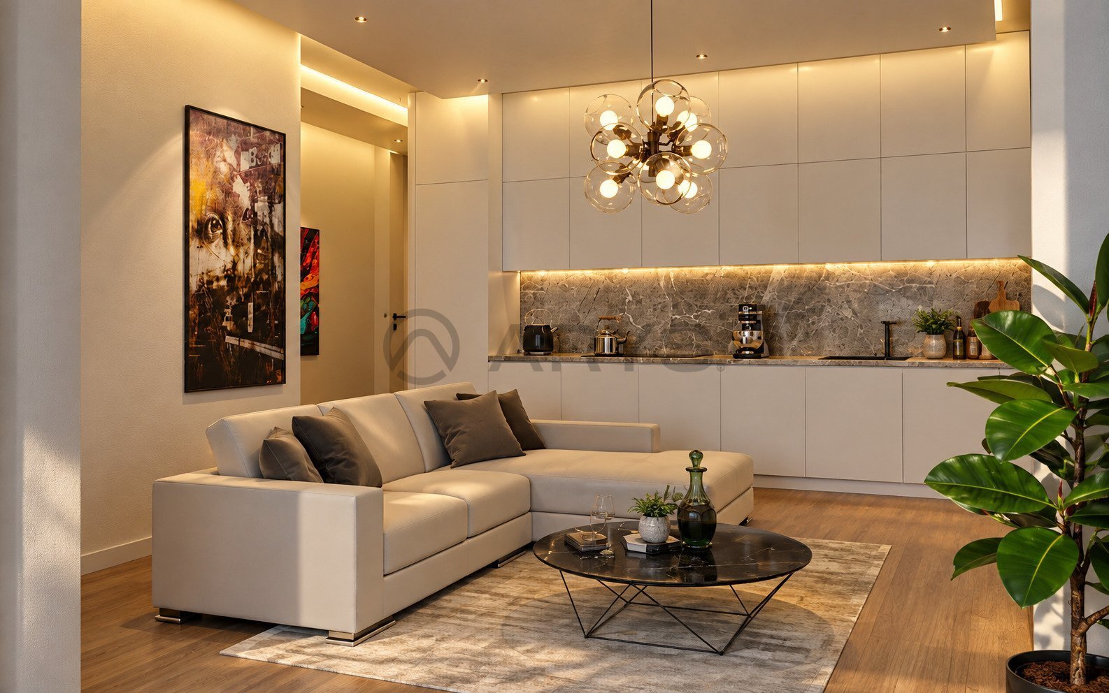 Apartamento T1 + 2